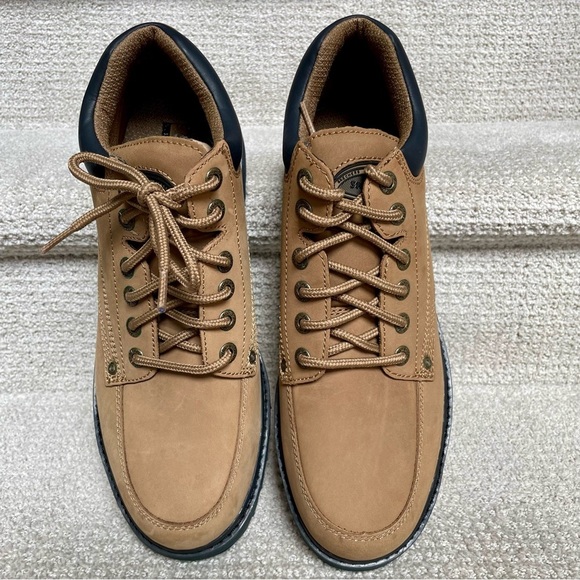 NWB Skechers Men's Size 12 Utility Leather Upper Lug Sole Outdoor Work Boots - Picture 6 of 9